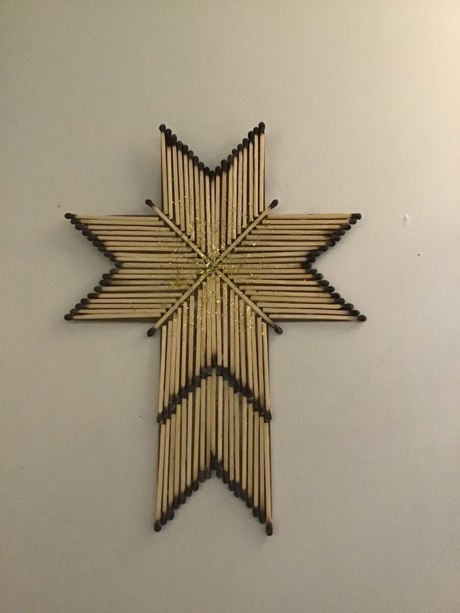 match cross easter craft