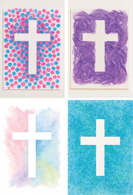 Painter's tape resist art