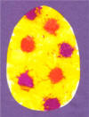 easter egg stained glass craft