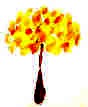 fingerprint autumn tree