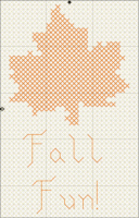 Autumn Cross Stitch Pattern