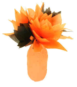 paper flower vase