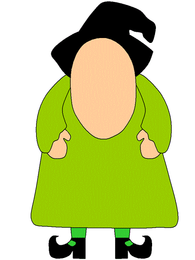Draw the Face on the Halloween character