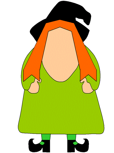 Draw the Face on the Halloween character