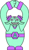 Alien Doorknob Hanger