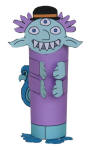 Alien Toilet Paper Roll Craft