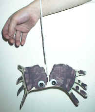 Spooky Spider Handprint Craft