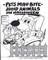IBSD Halloween Safety Coloring Page 6