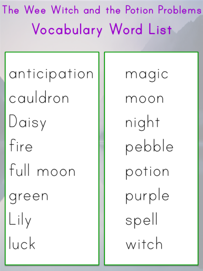 vocabulary words