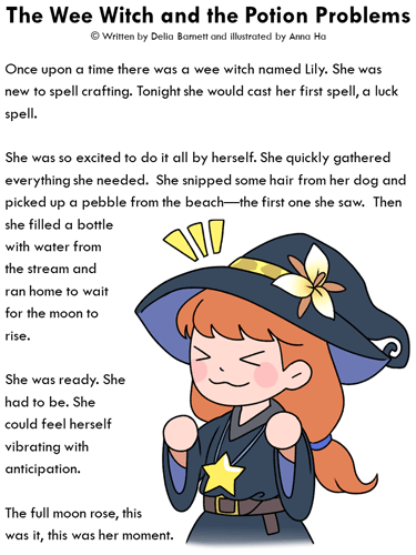 Wee Witch and the Potion Problems: Potion Ingredients