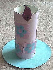 mother's day candle craft