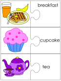 Mother's day jigsaw word match