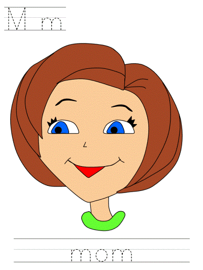 mother's day tracer page - Mm mom