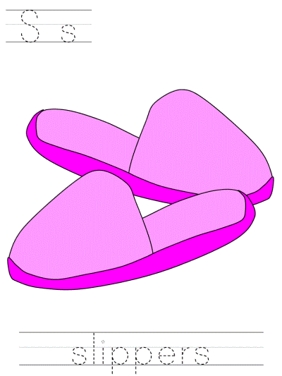 mother's day tracer page - Ss slippers