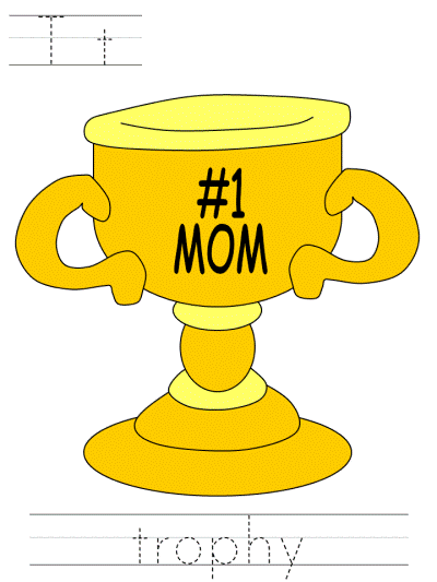 mother's day tracer page - Tt trophy
