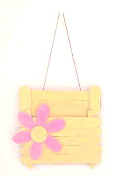 craft stick recipe holders
