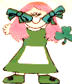 Cleo Irish girl paper doll