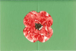 Remembrance Day or Veteran's Day Stained Glass Craft