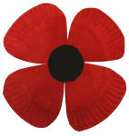 Paper Plate Poppy