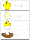 Spring Word Wall Words