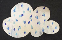 water color cloud