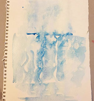 Water Color Spring Shapes