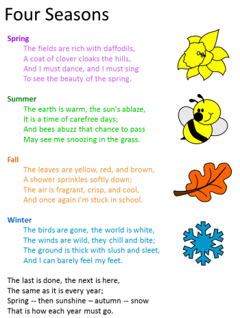 Poem: Four Seasons