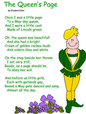 Queen's Page poem