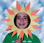 sun mask craft