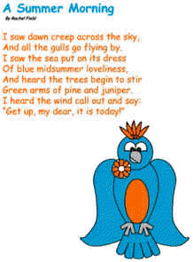 summer morning poem