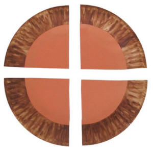 pie paper plate craft