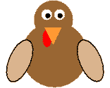 turkey body printable