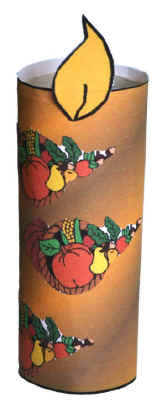 Thanksgiving candle craft