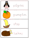 Thanksgiving Word Wall Words