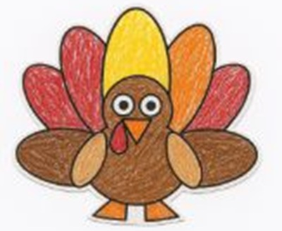 Shapes Turkey Paper Craft