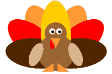 turkey shapes craft