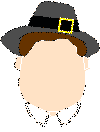 Draw the Face on the Thanksgiving character