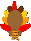Draw the Face on the Thanksgiving character