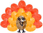 Fingerprint Turkey Craft