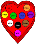 learning colors paper craft