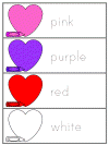 Valentine's Day Word Wall Words