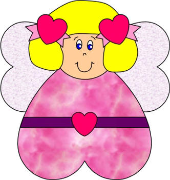 Heart Angel Paper Craft