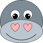 hippo paper plate craft instructions