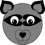 raccoon paper plate craft instructions