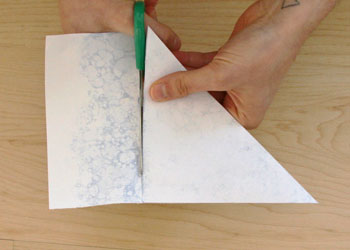 bubble snowflakes hanging craft/decoration