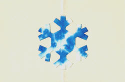 Winter Stained Glass Craft