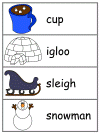 Winter Word Wall Words