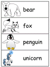 Winter Word Wall Words