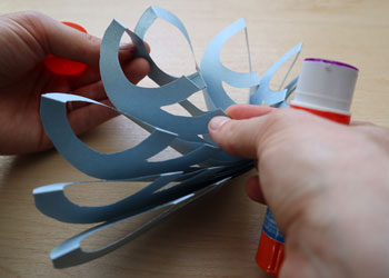 3D Paper Snowflake Craft