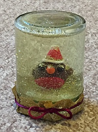Snowglobe: robin